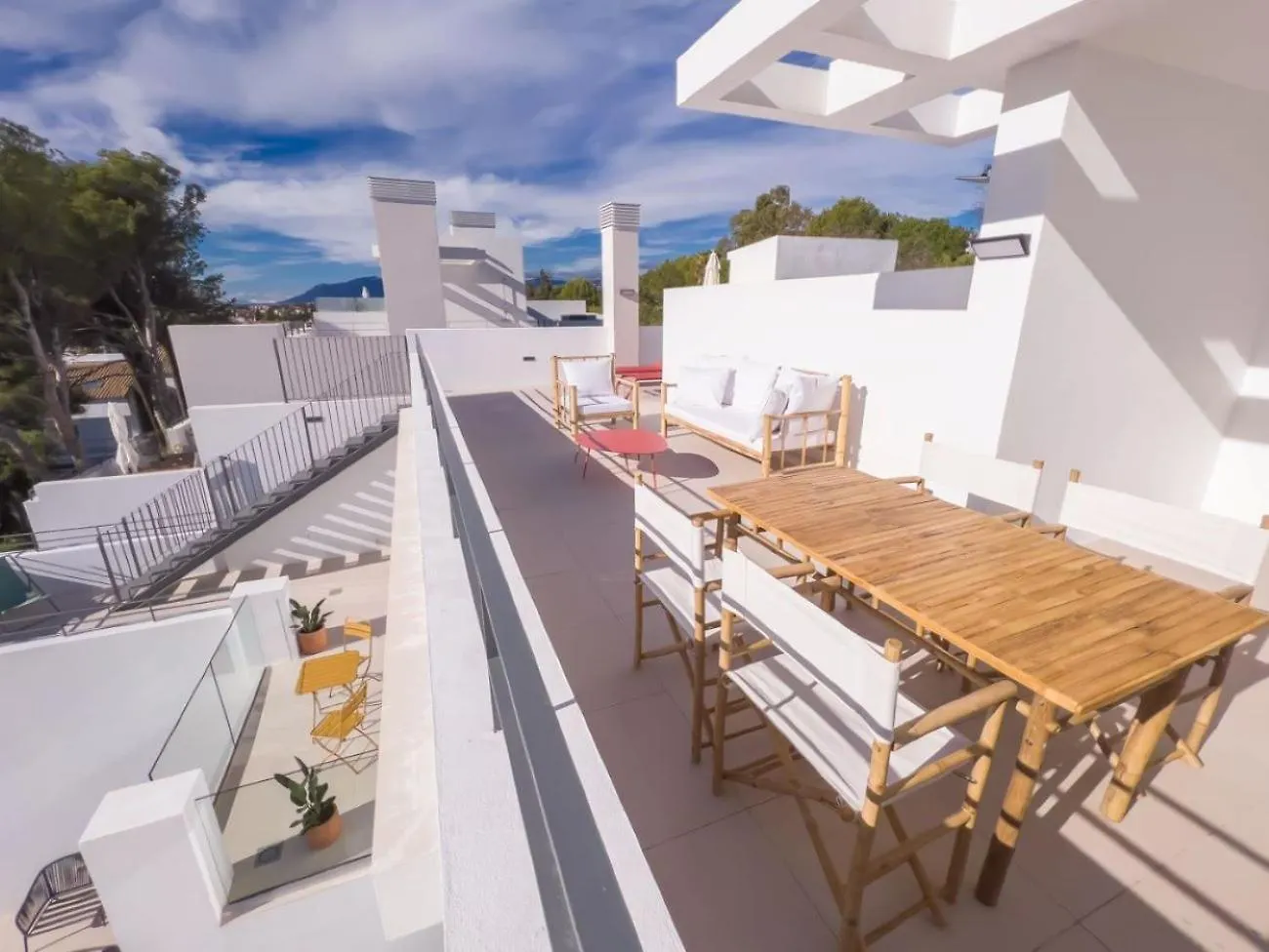 마르베야 Pent-House On The Golden Mile 아파트